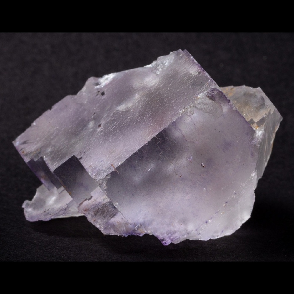 lavender fluorite cuboidal specimen from Elizabethtown, Hardin County IL